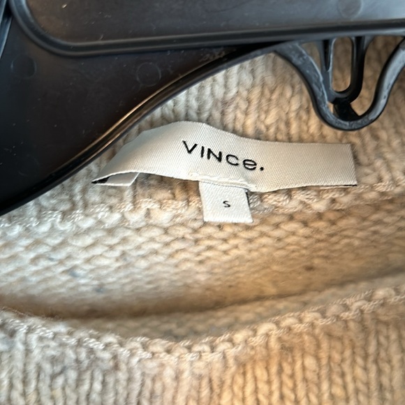 Like new Vince Funnel Neck Speckled Wool/ Alpaca Blend Sweater Small. - Picture 6 of 6
